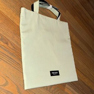 NWT Prada Beauty mint Tote Bag